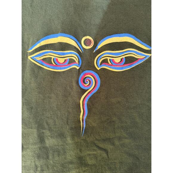 Y2K Fairy Grunge Baby Tee Boho Womens Spiritual Graphic S Green Indie Alt Top - Picture 6 of 6